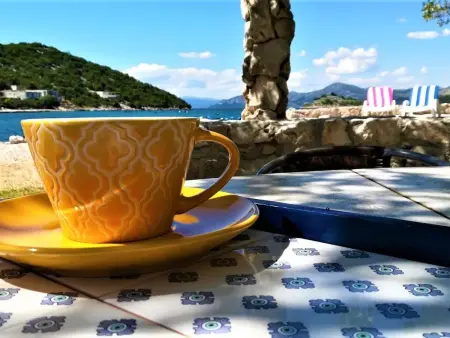 Maison avec plage privée à Putniković : photo 6