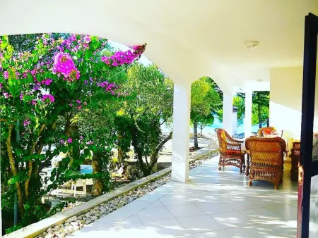 Maison avec plage privée à Putniković : photo 43