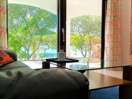 Maison avec plage privée à Putniković : photo 44
