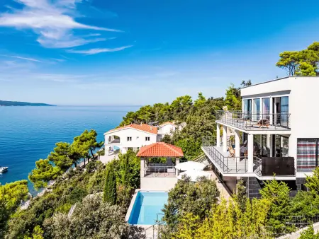 Villa Hera, maison 8 personnes avec piscine face à la mer : photo 5