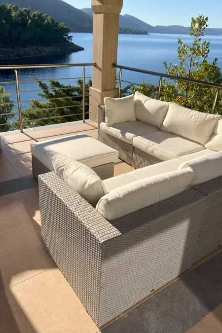 Villa Hera, maison 8 personnes avec piscine face à la mer : photo 9