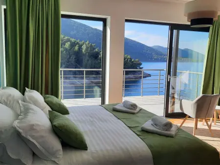 Villa Hera, maison 8 personnes avec piscine face à la mer : photo 28