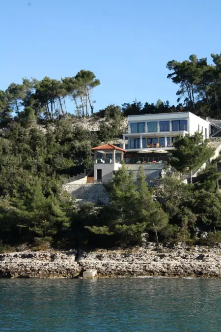 Villa Hera, maison 8 personnes avec piscine face à la mer : photo 44