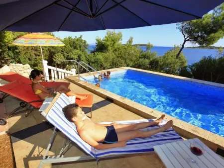 Villa Nova : maison 8 pers. avec piscine et accès plage privée : photo 17