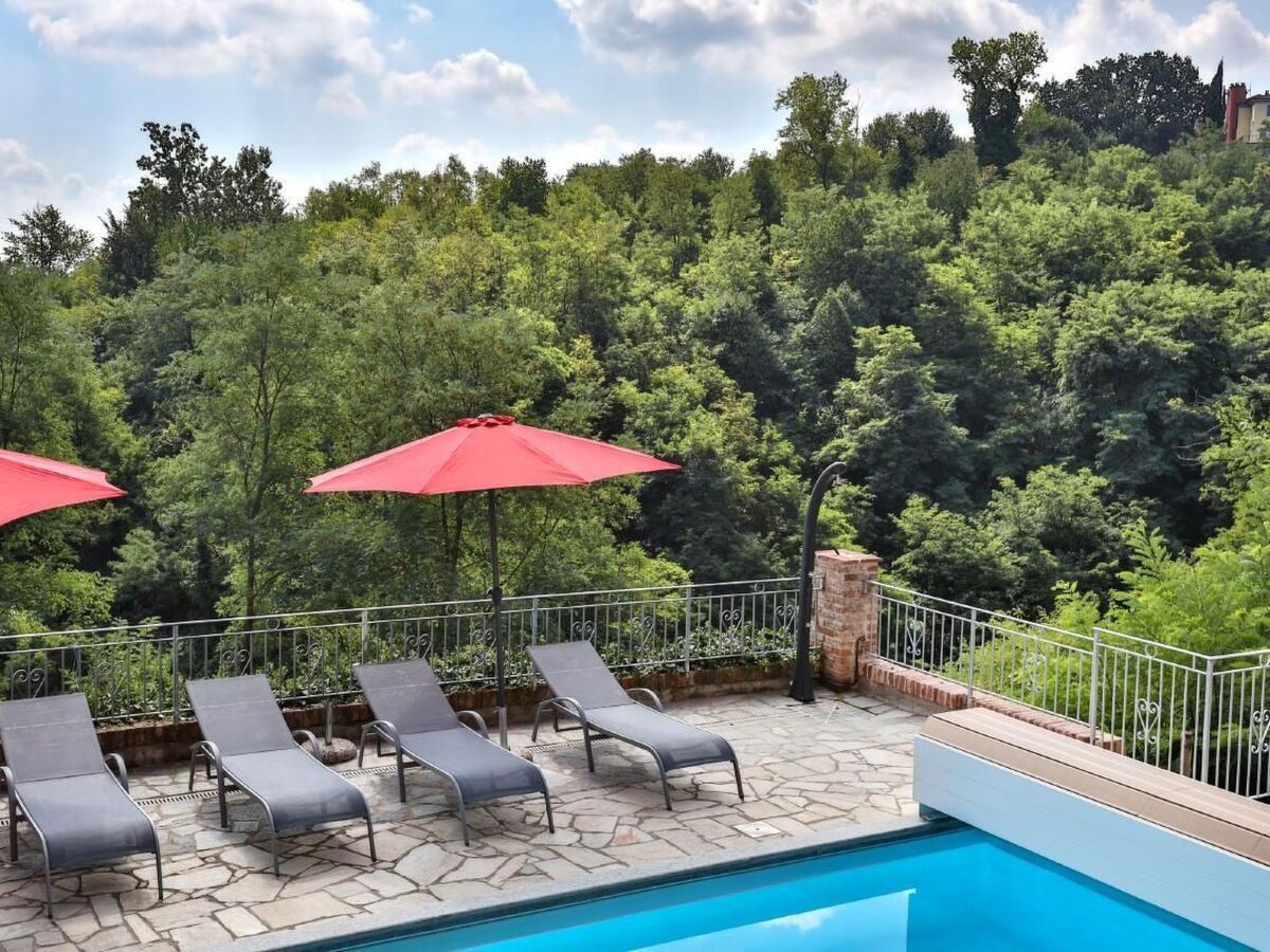 Villa Pesce Dolcetto, appartement 90m² piscine à Mombaruzzo - Photo 12