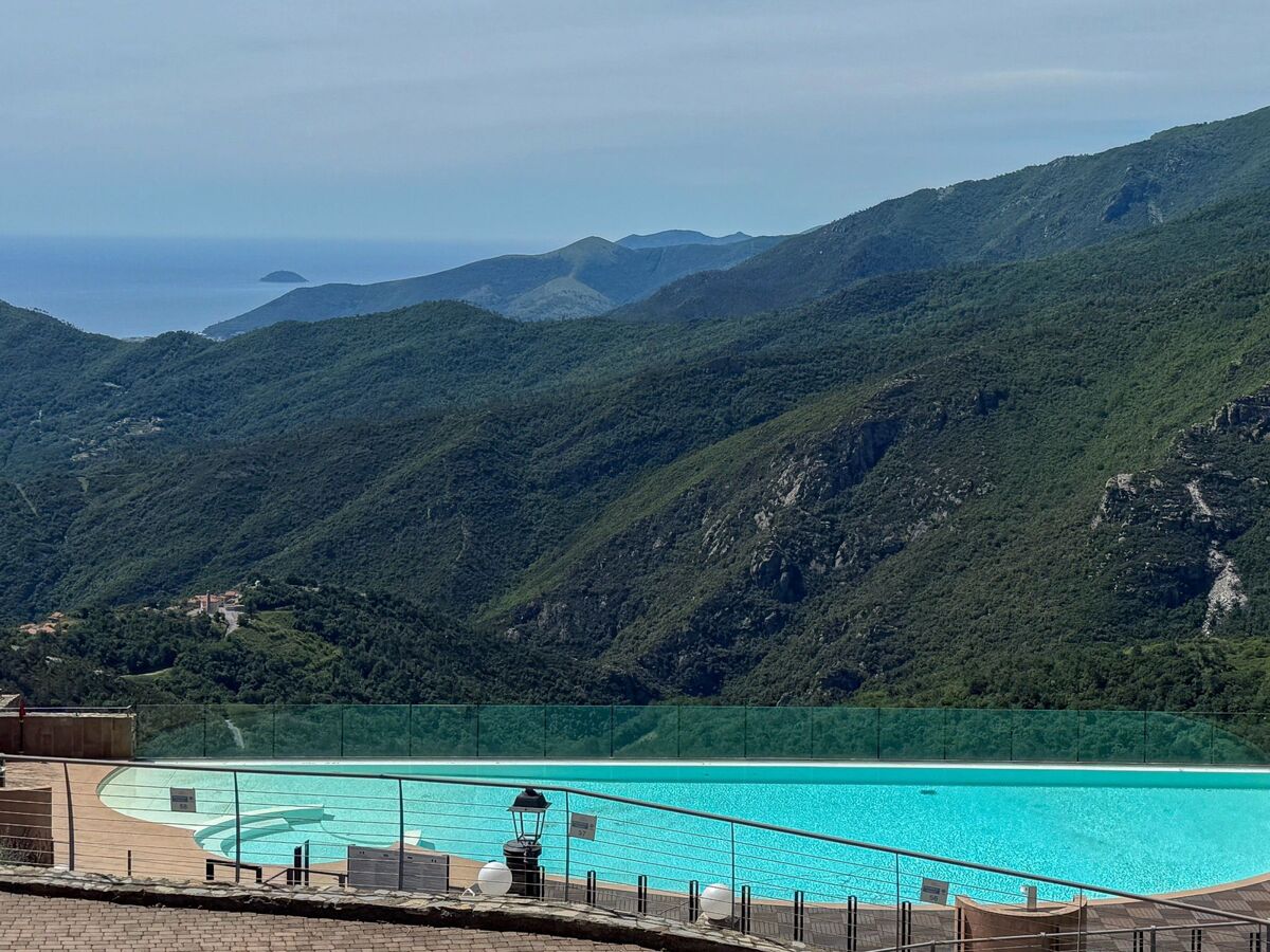 App Dolce Rifugio à Balestrino : 2 terrasses vue golfe - Photo 3