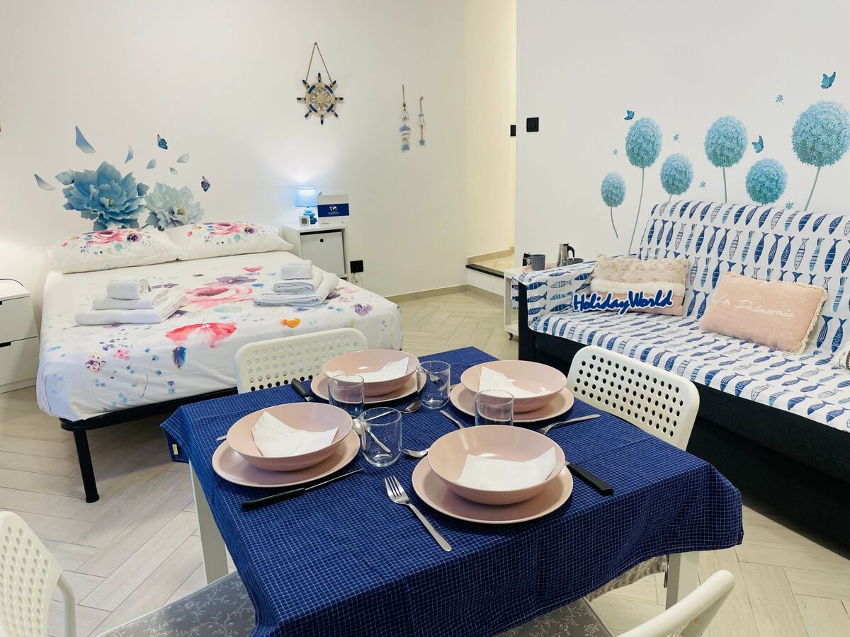 Casa Ninetta, studio avec jardin à Finale Ligure - Photo 9
