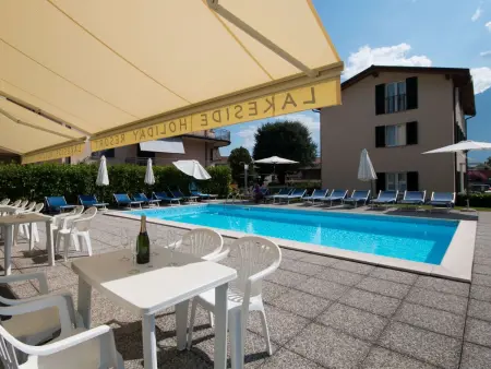 Location appartement à Domaso, Wohnung in Domaso mit privatem Parkplatz