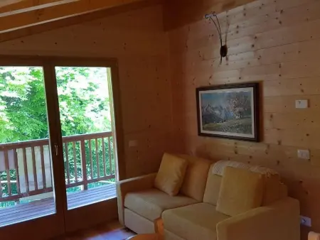Berghütte mit Wasserblick, Maison 4 personnes à Bezzecca - Photo 5