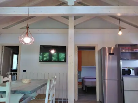 Freistehendes Haus mit privatem Garten, Maison 4 personnes à Bezzecca - Photo 8
