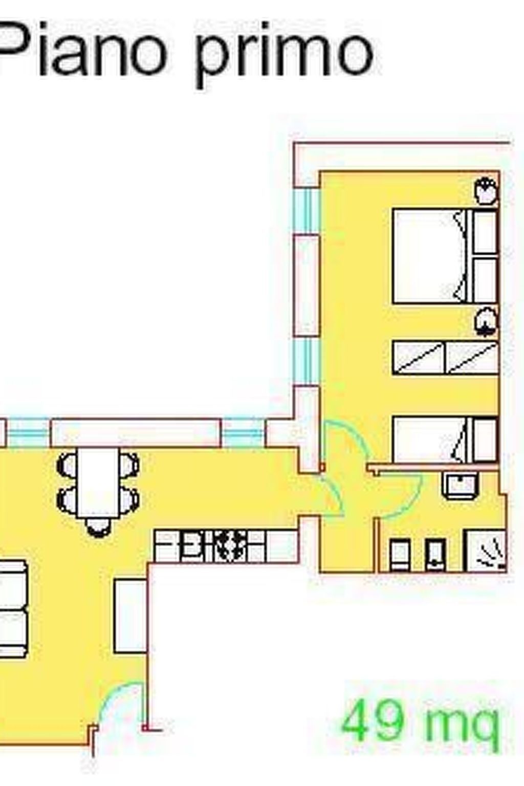 Appartement 3 pers. avec piscine chauffée près du lac de Garde - Photo 19