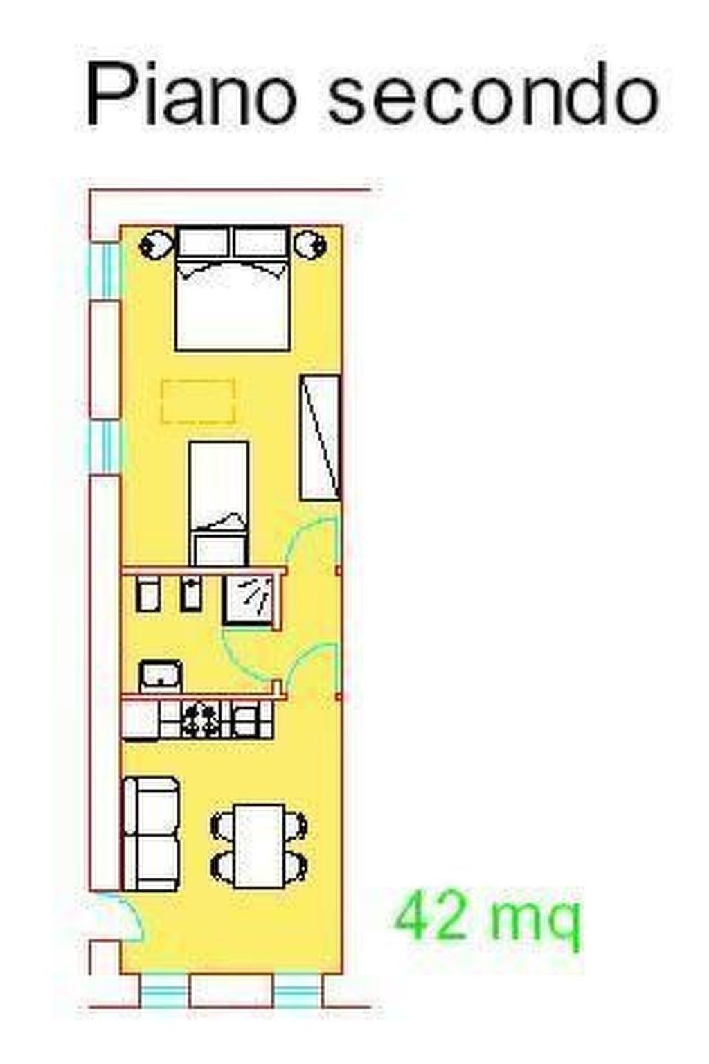Appartement 3 personnes avec piscine chauffée près du Lac de Garde - Photo 4