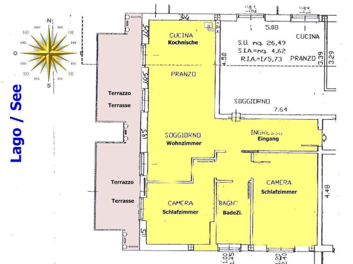 Appartement Bardolino : 20 m² de terrasse vue lac - Photo 36
