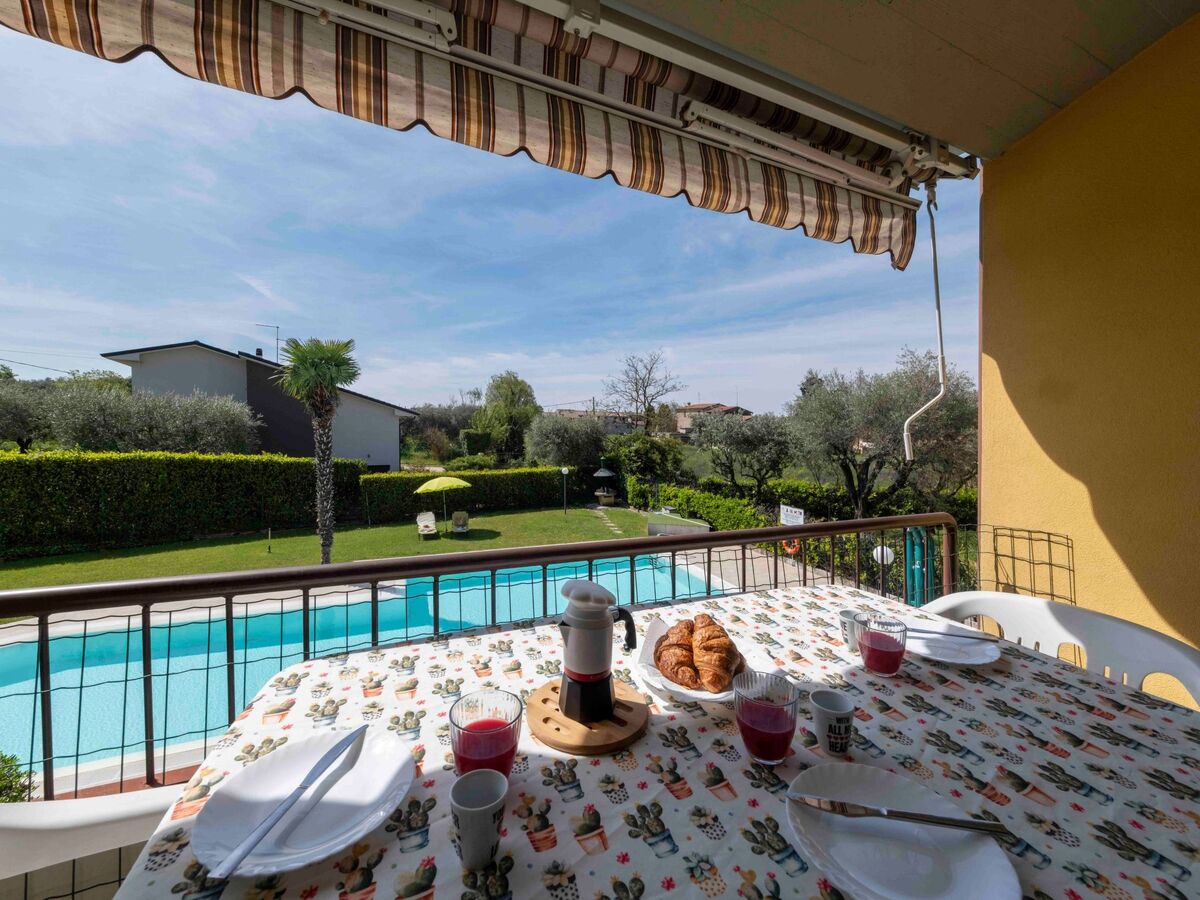 Appartement Lazise : balcon vue piscine, 1 chambre - Photo 22