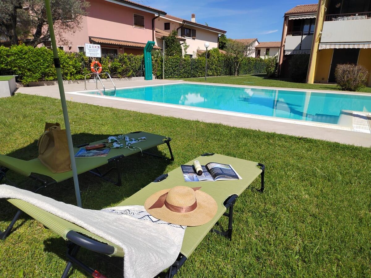 Appartement Lazise : balcon vue piscine, 1 chambre - Photo 31