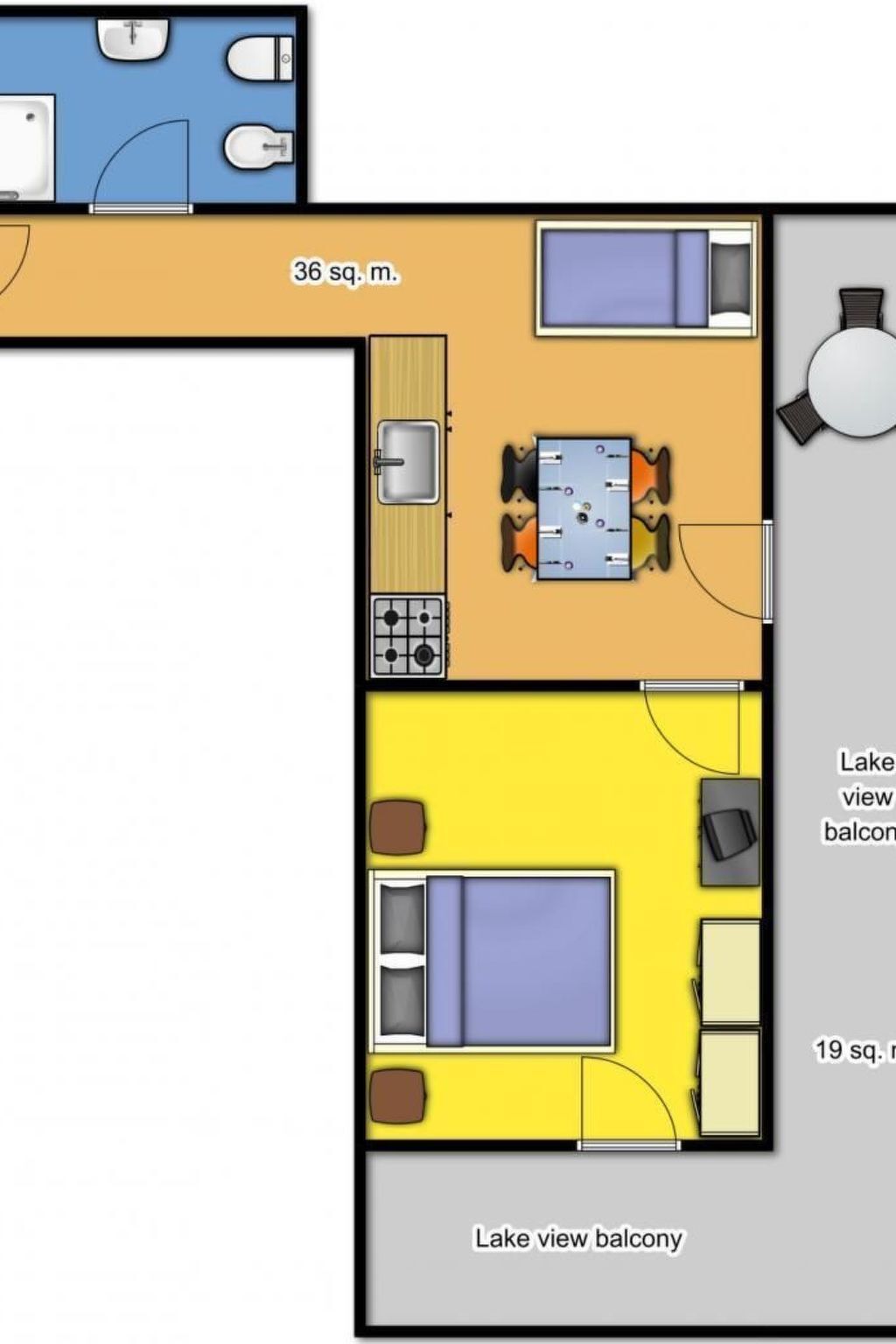 Appartement 1 chambre avec vue lac à Manerba - Photo 24