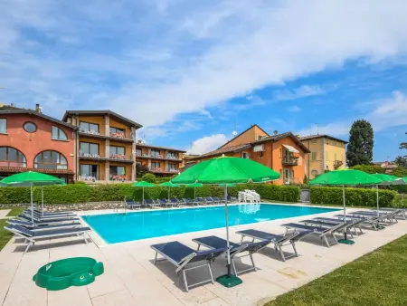 Appartement Moniga del Garda, balcon vue lac : photo 7