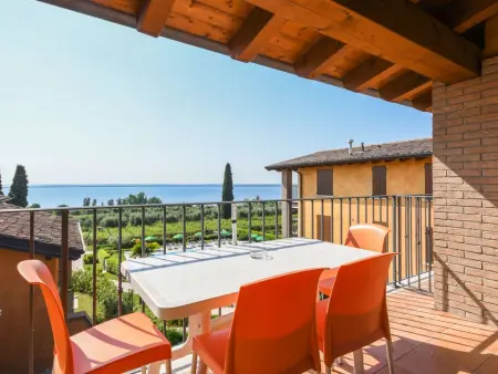 Appartement Moniga del Garda, balcon vue lac : photo 12