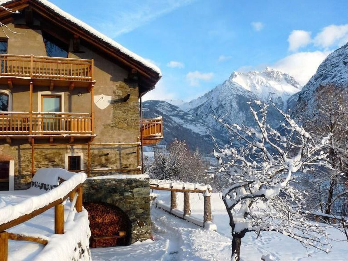Appartement La Mucca – terrasse et piscine en Val d'Aoste - Photo 14