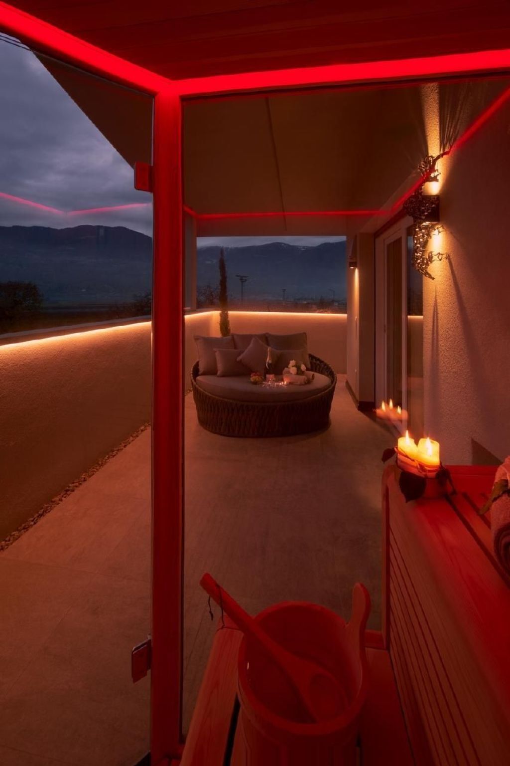Penthouse Wellness 6 pers. à Postal, vue Burggrafenamt - Photo 7