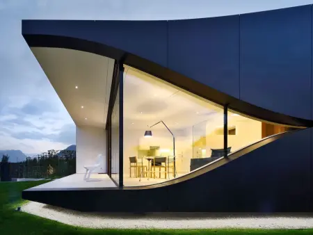 Mirror House Nord – Maison 4 pers., piscine à Bozen : photo 15