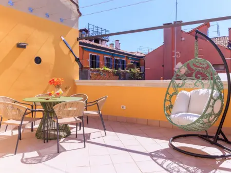 Casa dell'Aviatore, apt 136m² terrasse 25m² Venise : photo 12