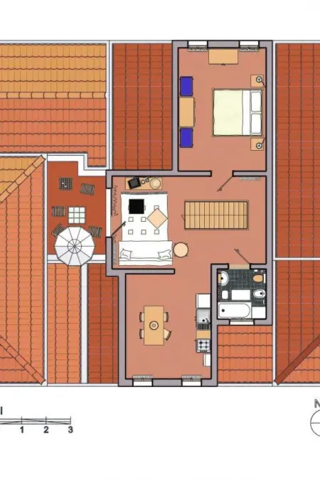 Appartement 2 chambres avec terrasse à Venise : photo 11