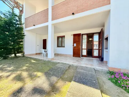 Location maison à Comacchio, 3-Zimmer-Villa, Erdgeschoss, 2 Gärten, Klima