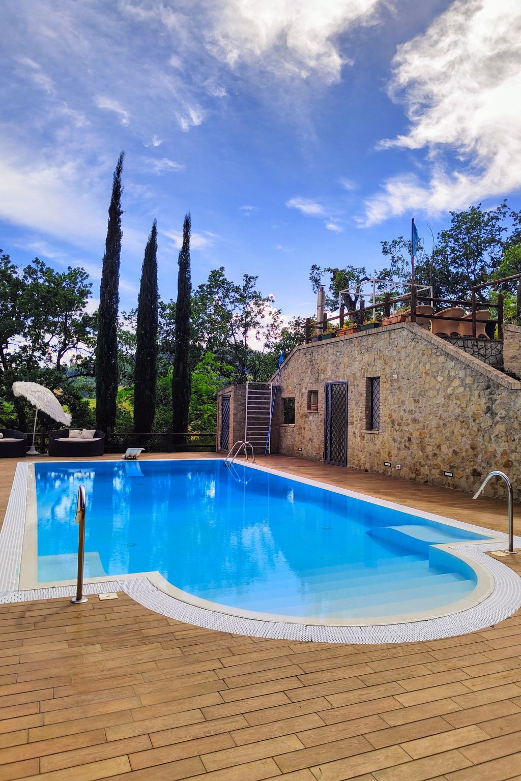 Villa Tenuta Quaranta Olivi avec piscine à Montescudo - Photo 4