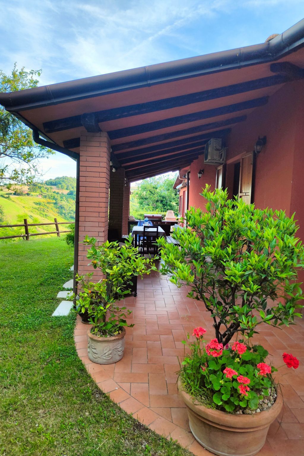 Villa Tenuta Quaranta Olivi avec piscine à Montescudo - Photo 7
