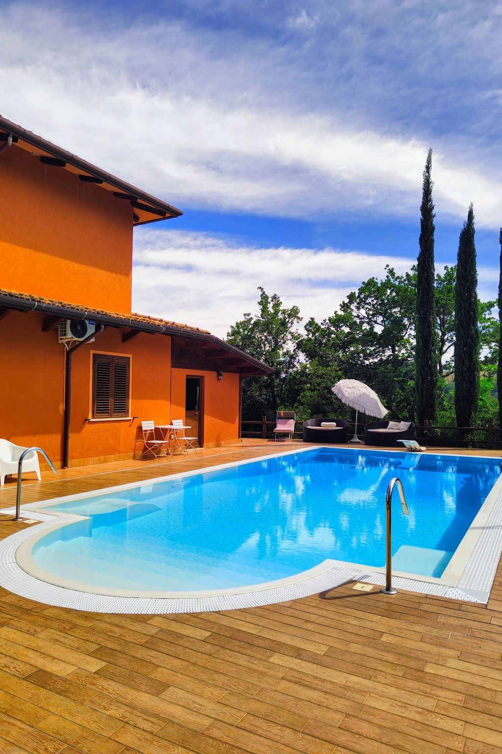 Villa Tenuta Quaranta Olivi avec piscine à Montescudo - Photo 12