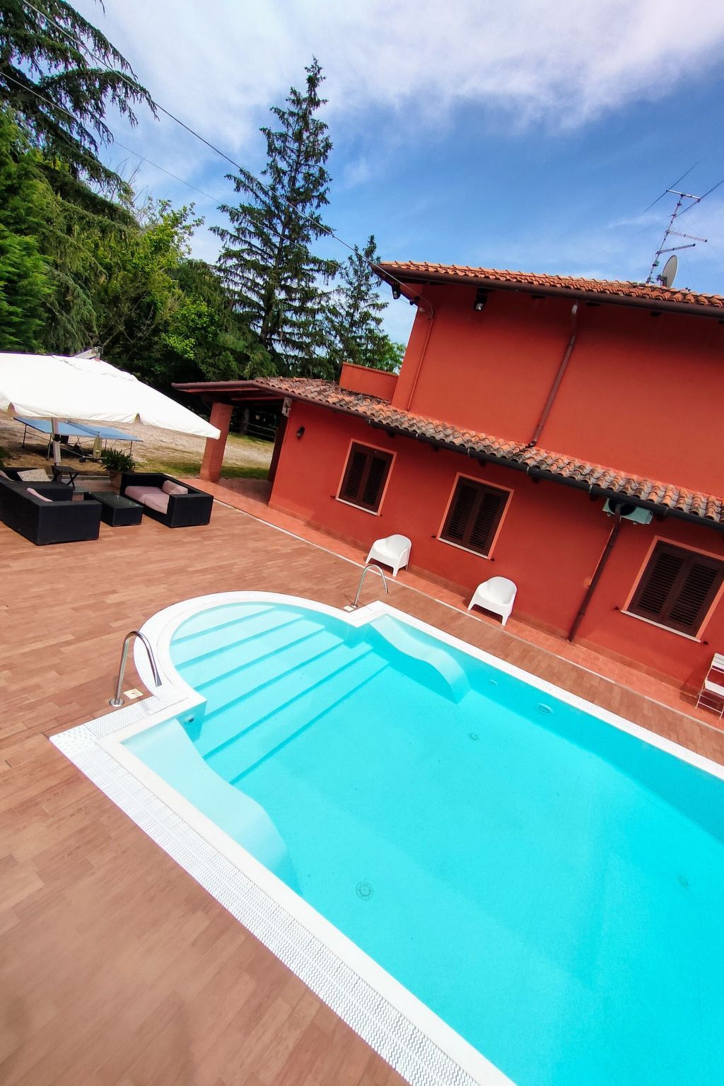 Villa Tenuta Quaranta Olivi avec piscine à Montescudo - Photo 24