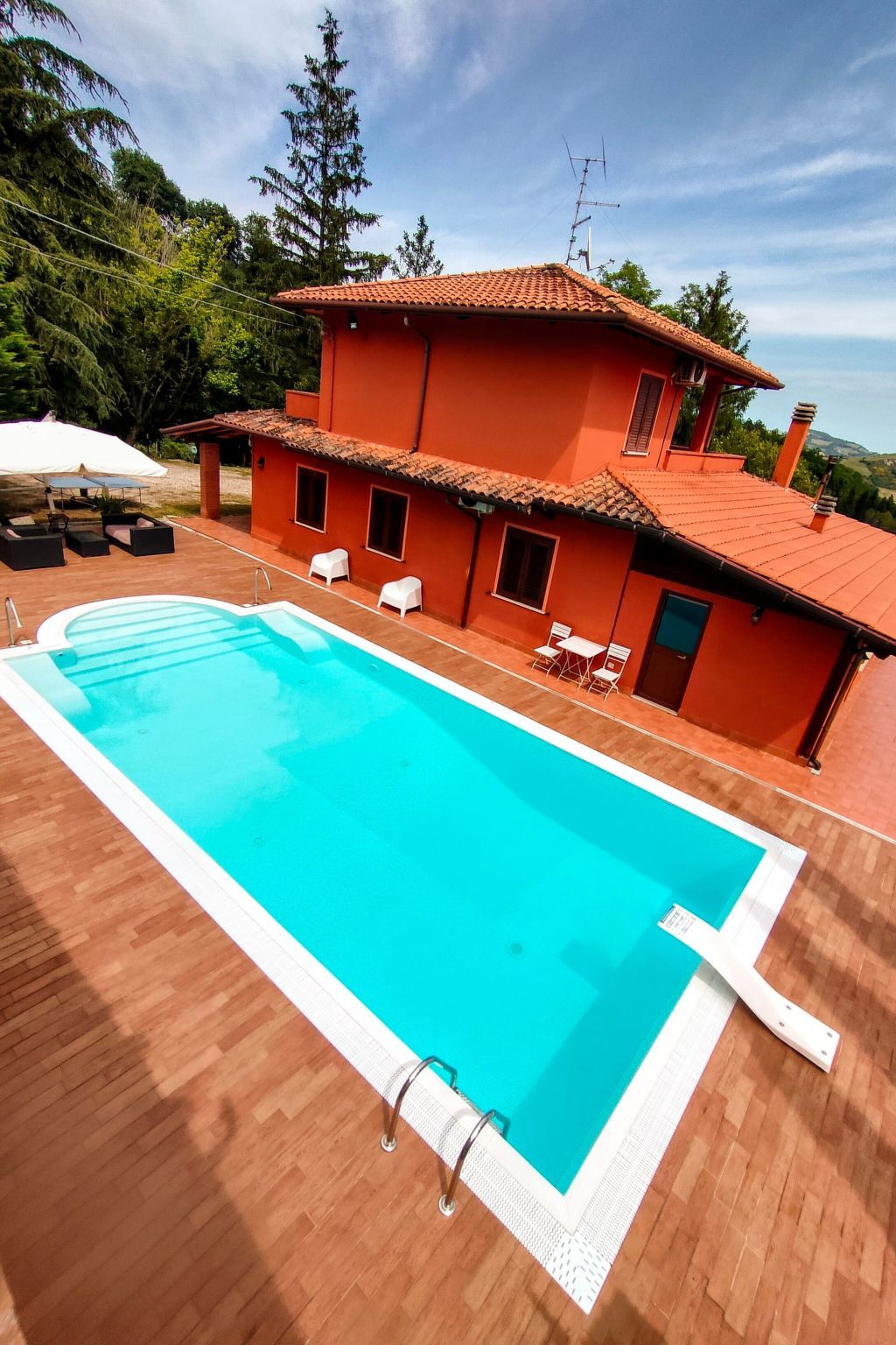 Villa Tenuta Quaranta Olivi avec piscine à Montescudo - Photo 31
