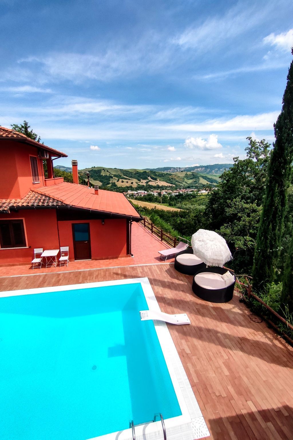 Villa Tenuta Quaranta Olivi avec piscine à Montescudo - Photo 33