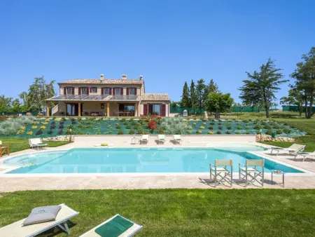 Location maison à Orciano di Pesaro, Villa i Gelsi Marche Urlaub, privater Pool