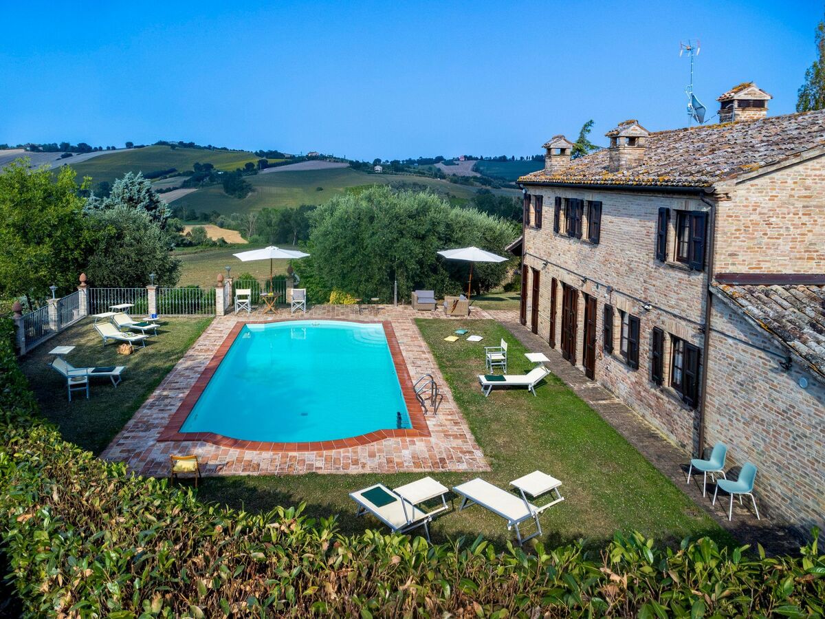 La Girolima, maison 8 pers. piscine privée à Mondavio - Photo 1