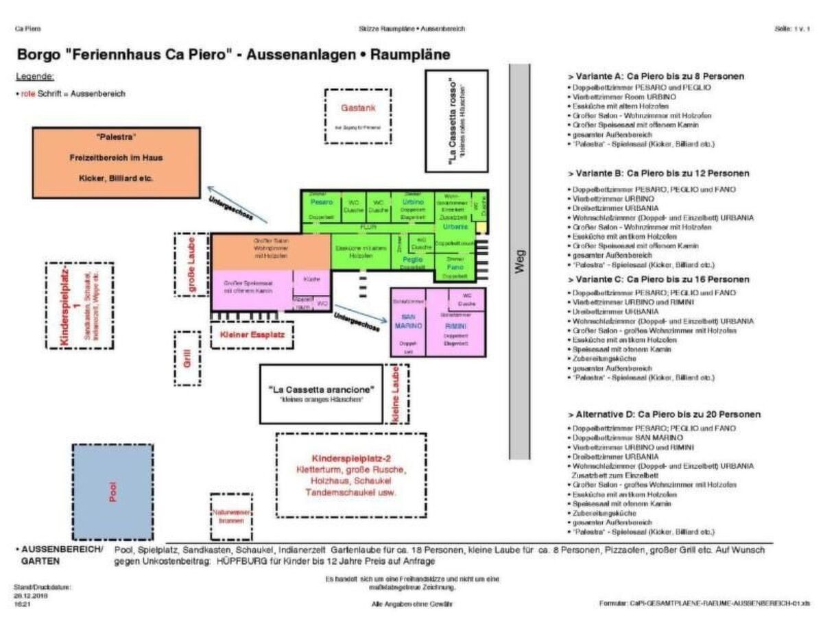 Ca' Piero – Maison 12 pers., piscine & panorama Marches - Photo 38