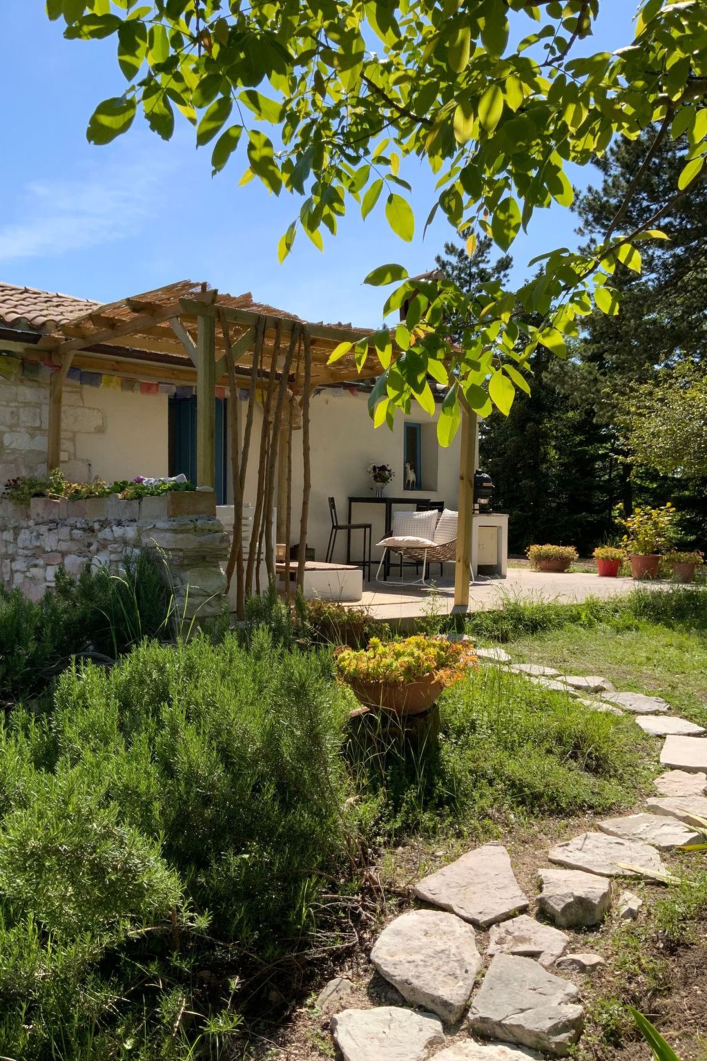 Studio 2 pers. Pergola avec piscine et jardin partagés - Photo 11
