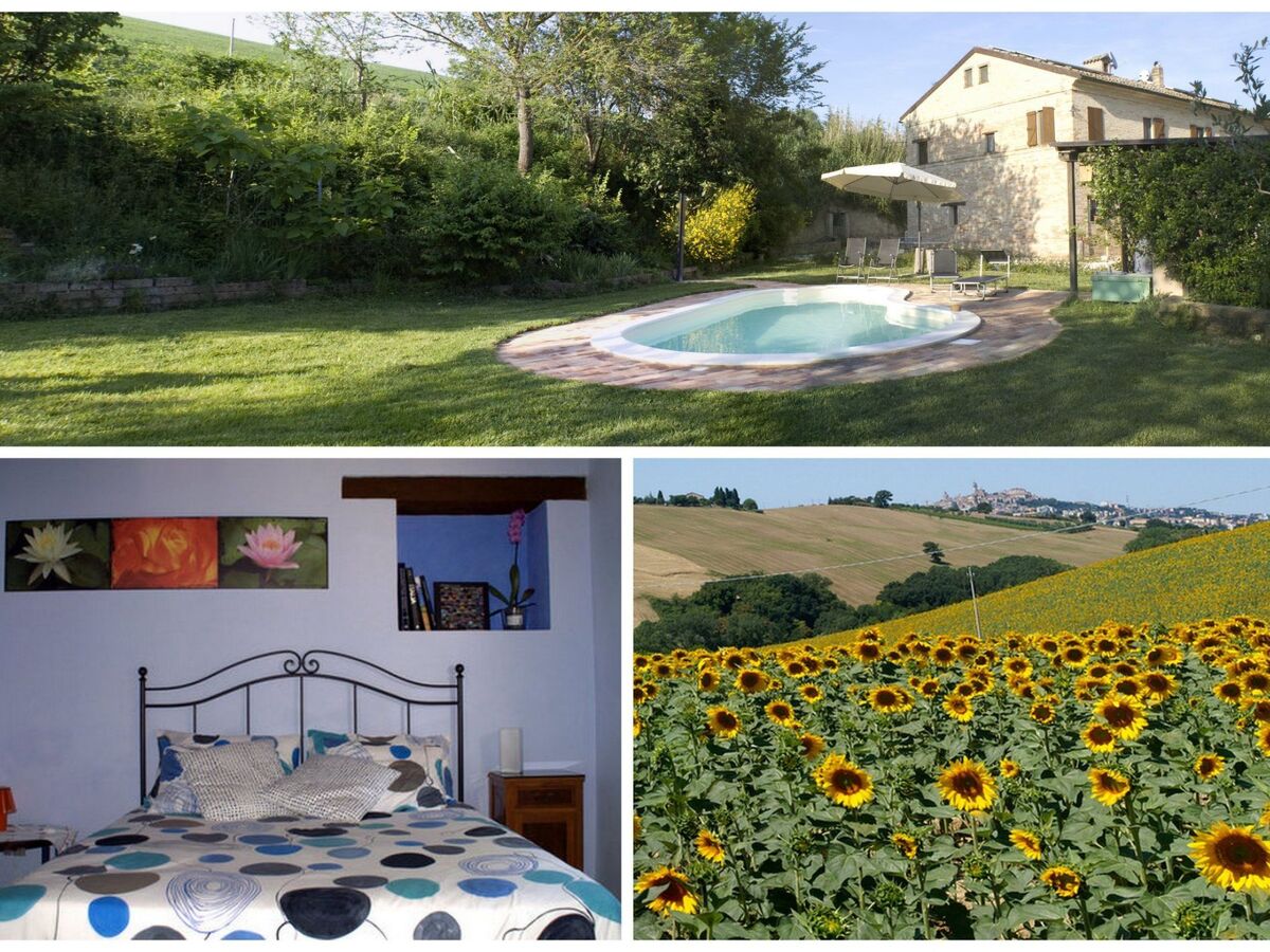Casa il Girasole - Maison de campagne avec piscine à Macerata - Photo 1