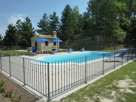 Villa Montelparo : 5 chambres, piscine et sentier privé : photo 5
