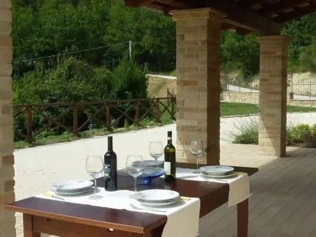 Villa Montelparo : 5 chambres, piscine et sentier privé : photo 10