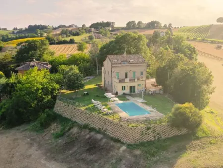 Villa Amalia à Montedinove : 6 chambres, piscine privée : photo 4
