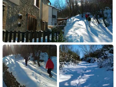 Location appartement à Roccamontepiano, Wohnung in San Rocco mit Privatparkplatz