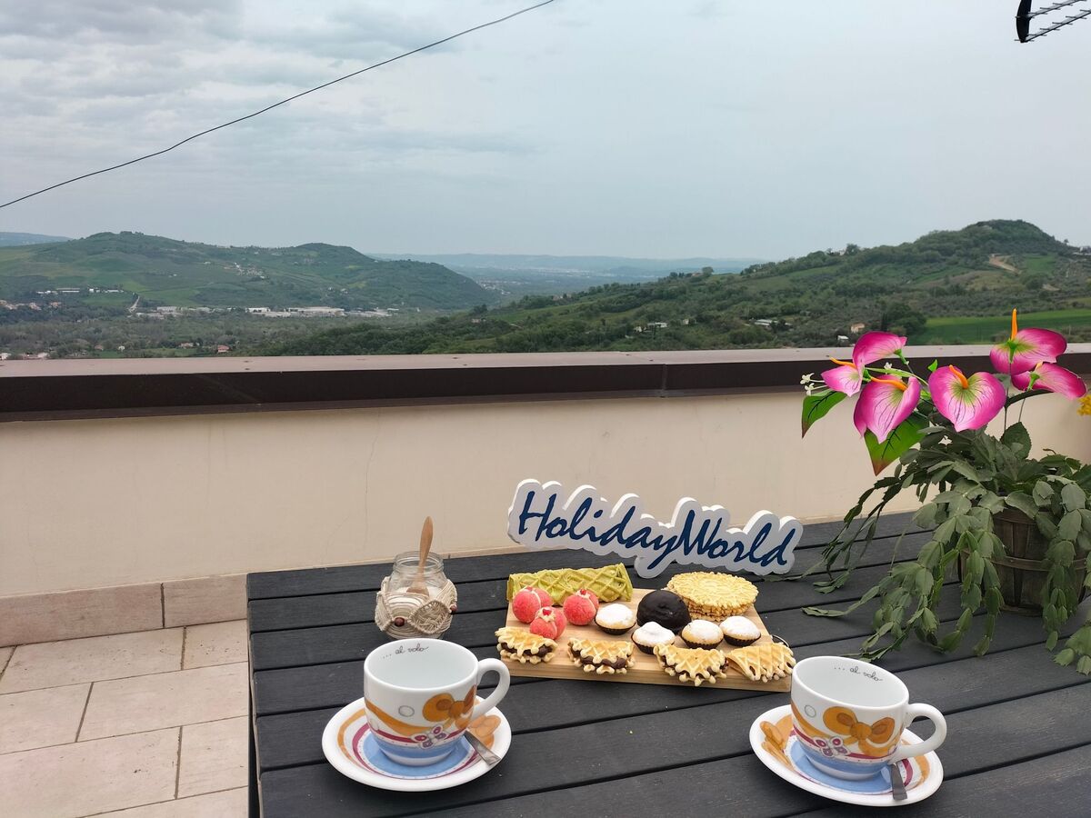 Villa Presentosa d'Abruzzo : 12 pers, 2 appartements indépendants - Photo 9