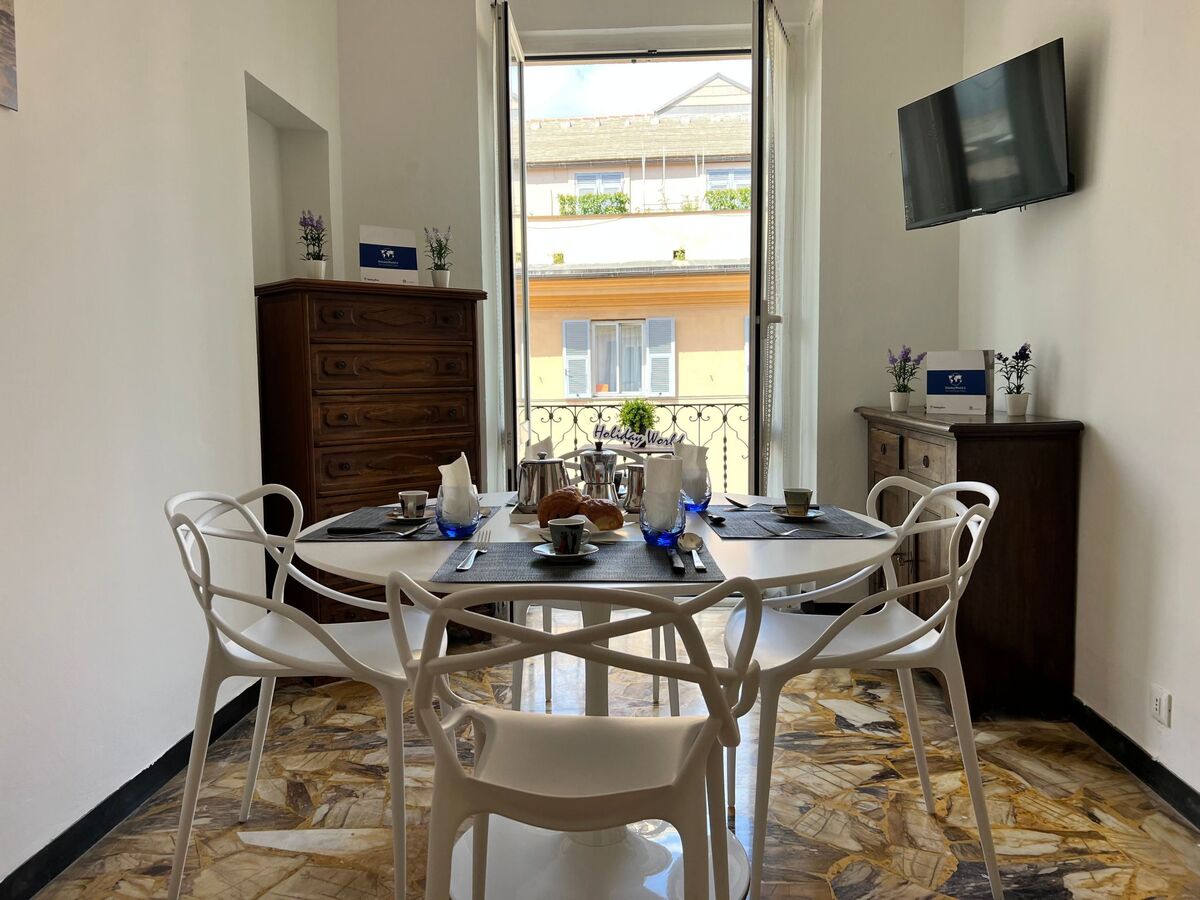 La Superba, appartement 6 pers. avec balcon à Genova - Photo 2