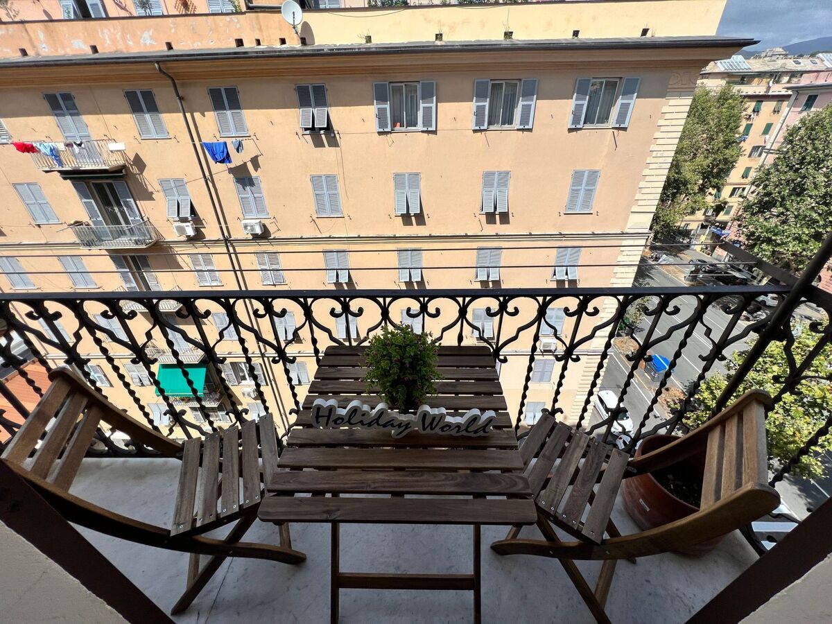 La Superba, appartement 6 pers. avec balcon à Genova - Photo 8