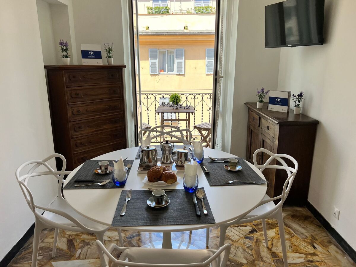 La Superba, appartement 6 pers. avec balcon à Genova - Photo 11