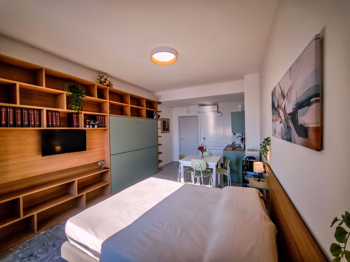 Studio Lanterna avec vue mer, Gênes centre - Photo 1