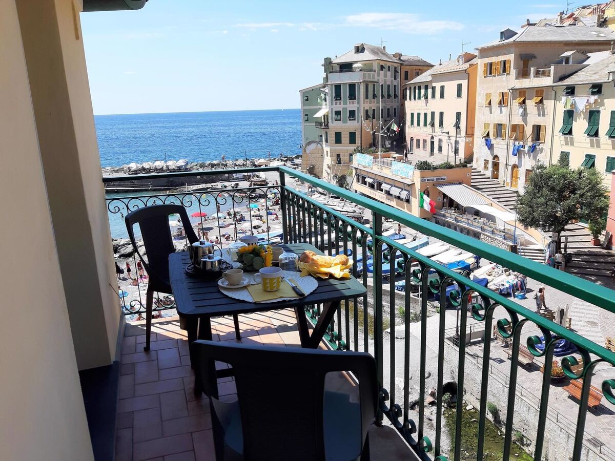 Studio face mer à Bogliasco, balcon sur la plage - Photo 3