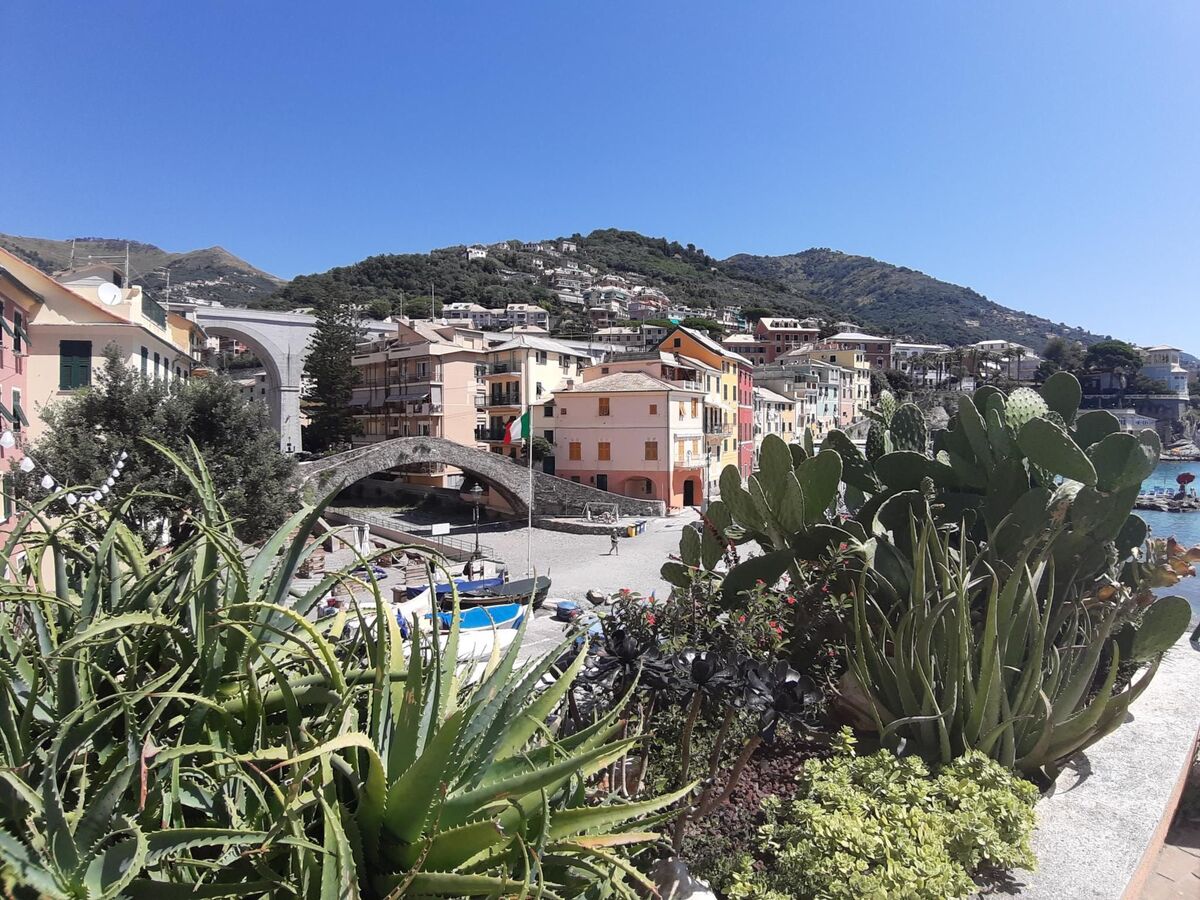 Studio face mer à Bogliasco, balcon sur la plage - Photo 24